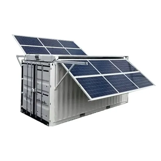 Solar container cabinet installation and wiring method PDF preview