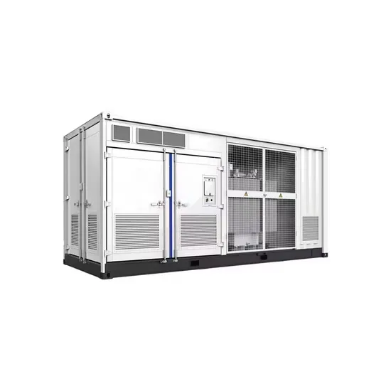 Emergency solar container power supply maintenance